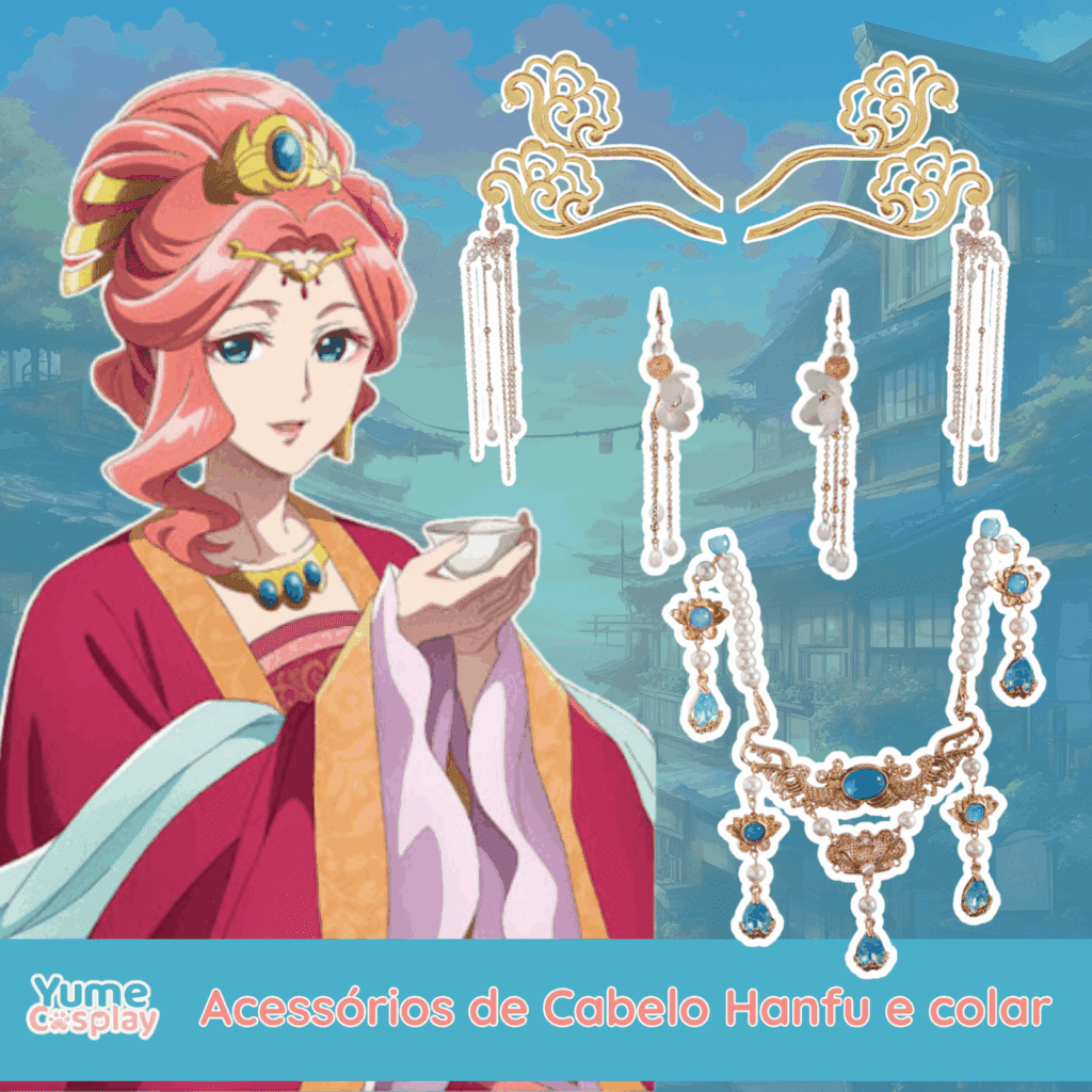 Acessórios Cosplay Gyokuyou – Diários de uma Apotecária