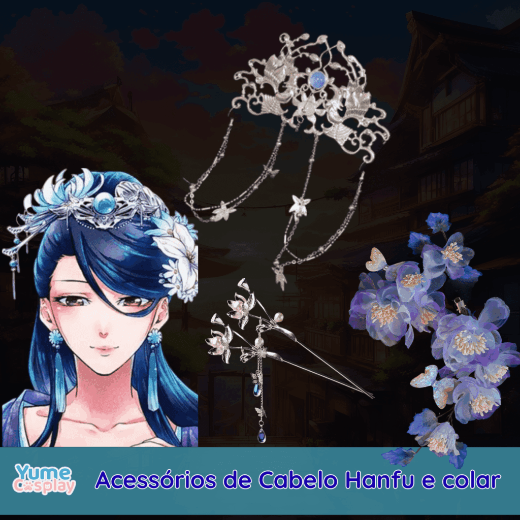 Acessórios Cosplay Lihua – Diários de uma Apotecária